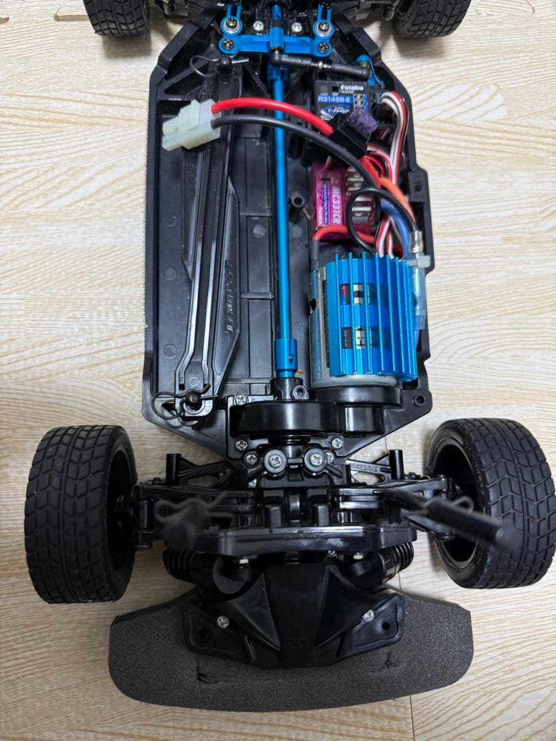 ラジコン　フルセット　TT-02 GT-R フタバ3PVプロポ　新品ボディセット