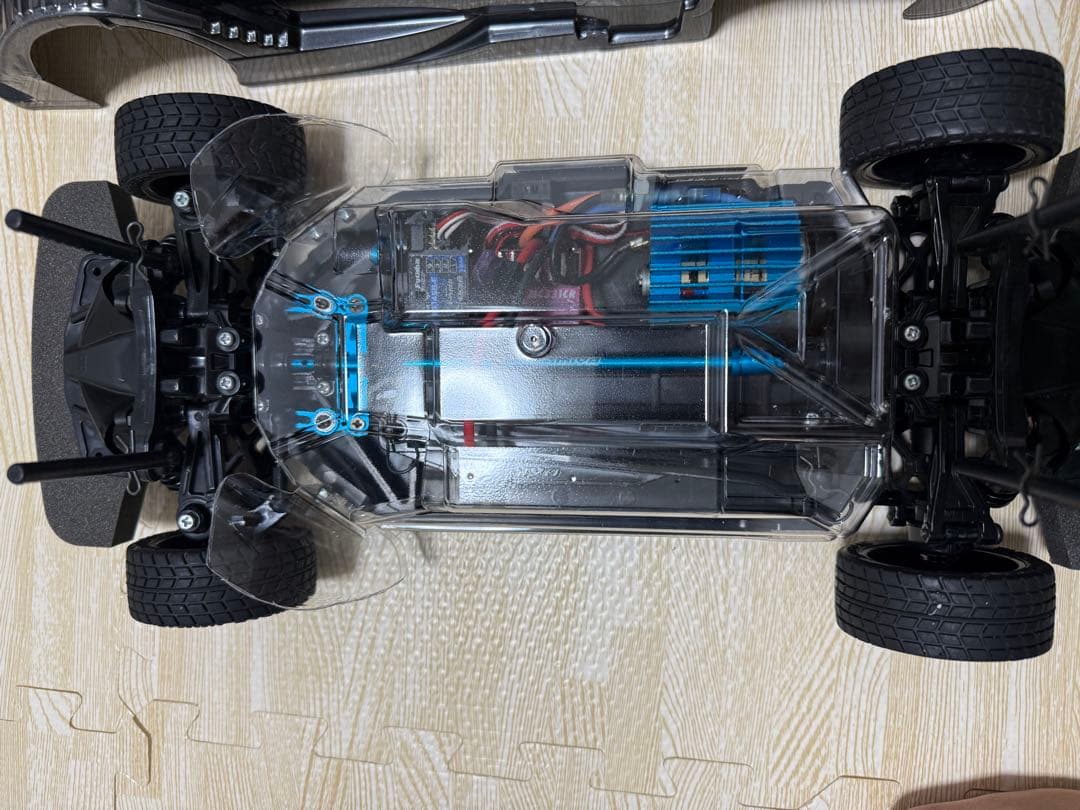 ラジコン　フルセット　TT-02 GT-R フタバ3PVプロポ　新品ボディセット