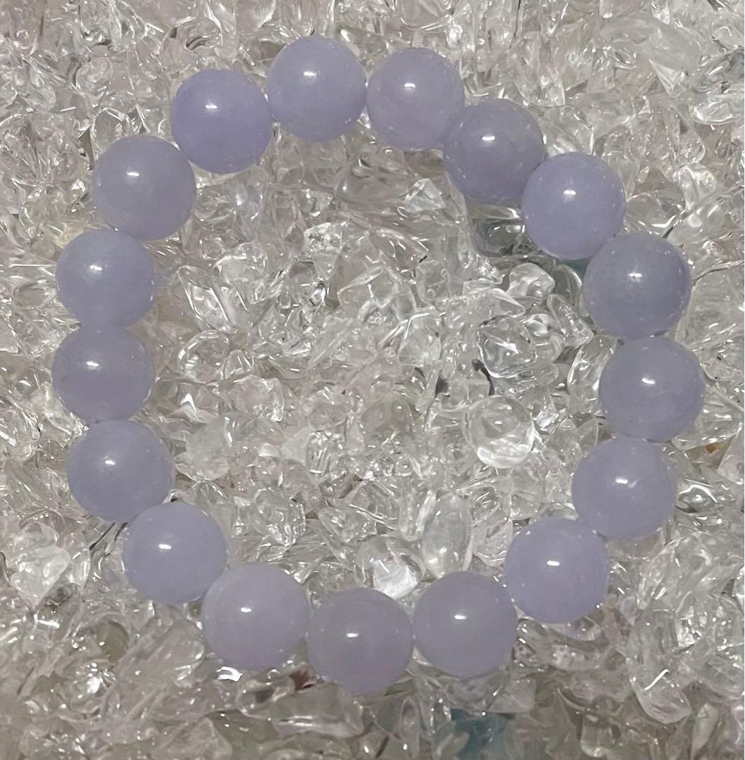 ラベンダー翡翠ブレスレット