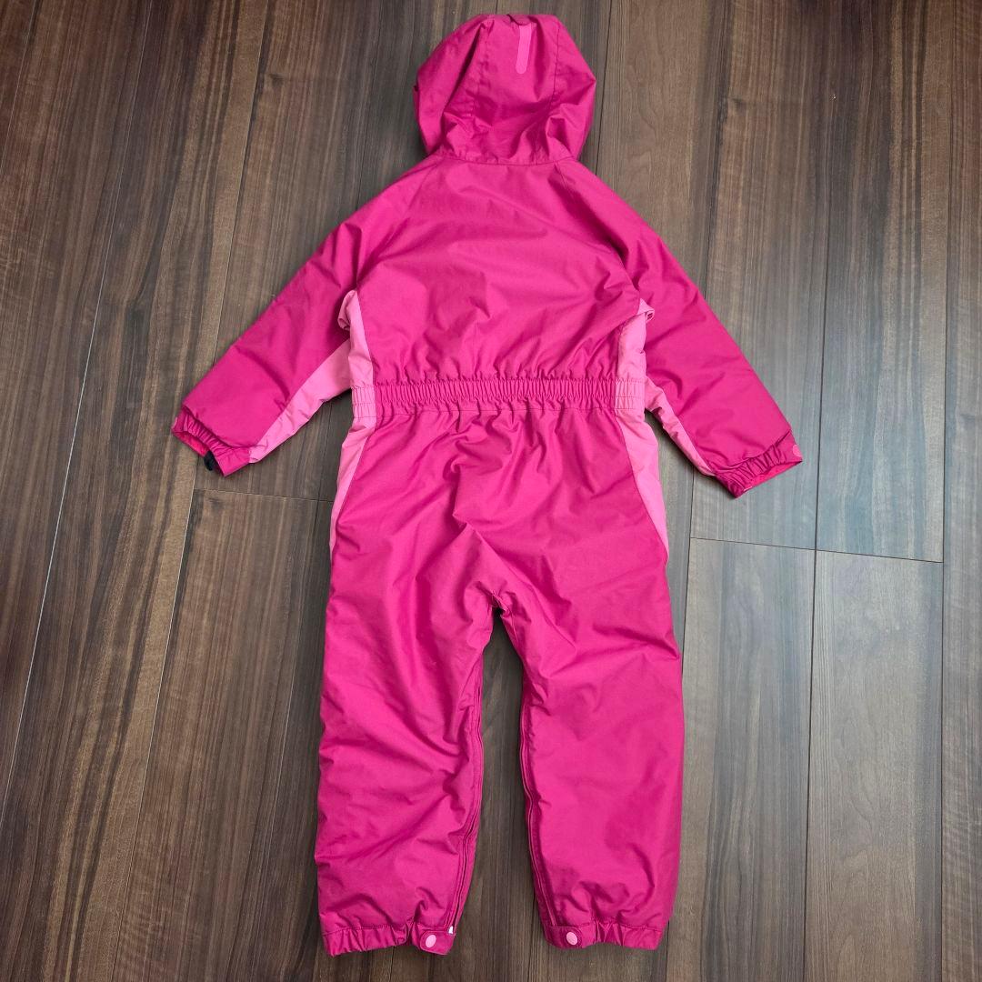 mont-bellモンベル　スキーウェア　ジャンプスーツ　つなぎ　ピンク　110