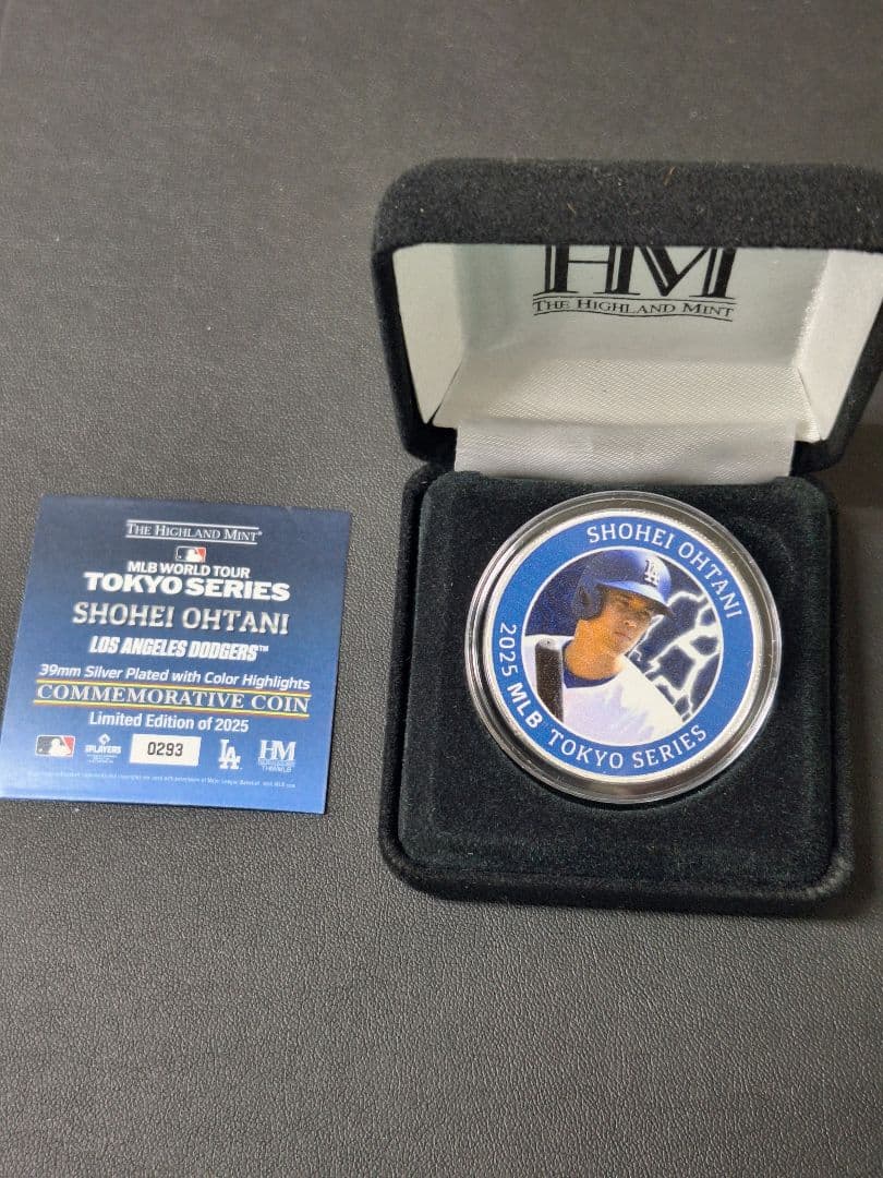 【大谷翔平 2025年】東京シリーズ シルバー　限定版