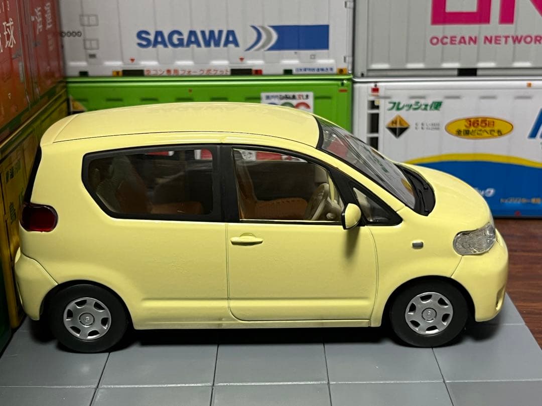 ★トヨタ PORTE ポルテ カラーサンプル 1/30