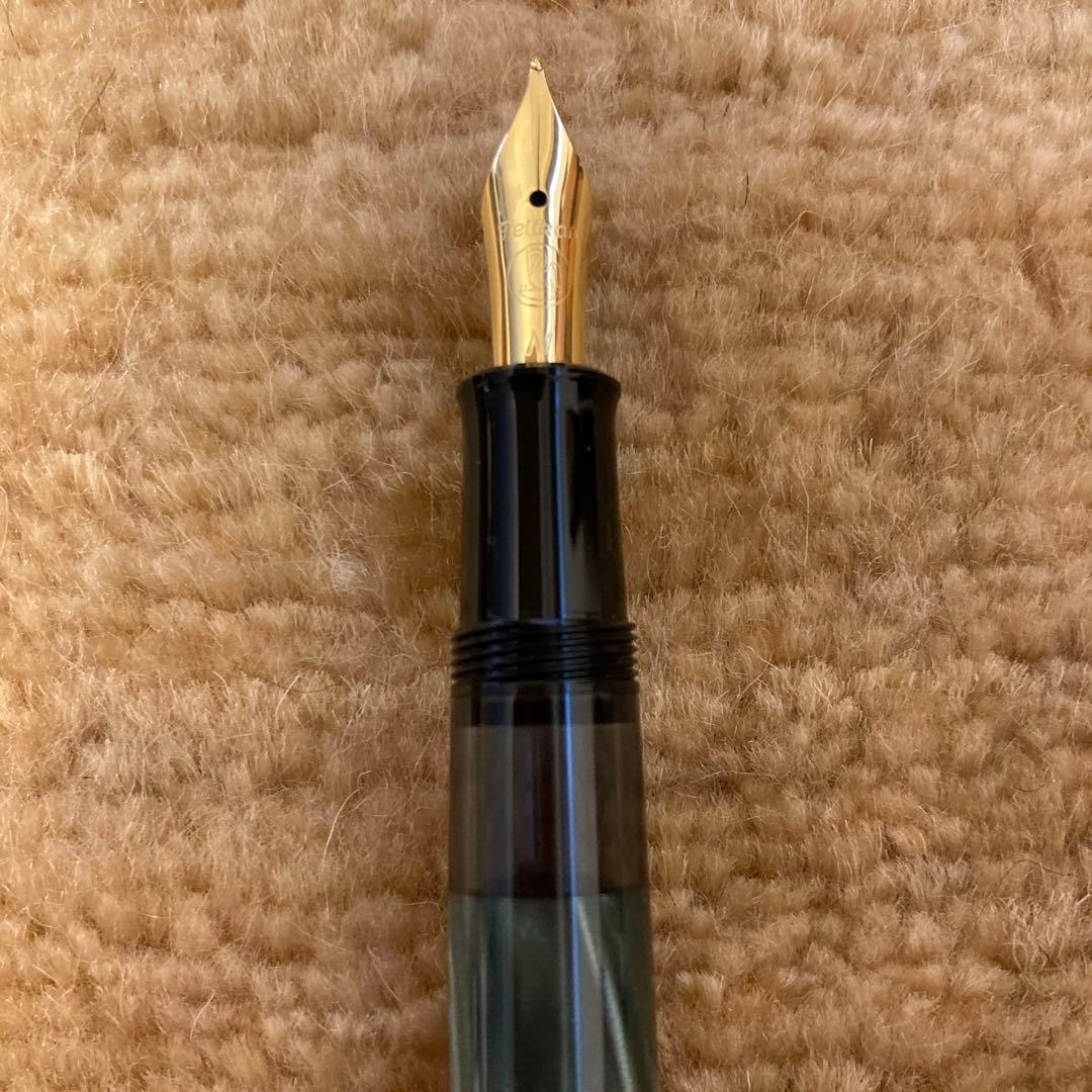 【新品未使用】Pelikan 万年筆　クラシック　グリーンマーブル　ペリカン