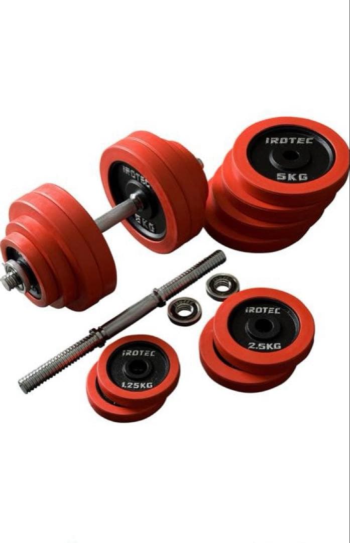 aaaIROTECダンベル 60KG セット （片手30kg×2個）