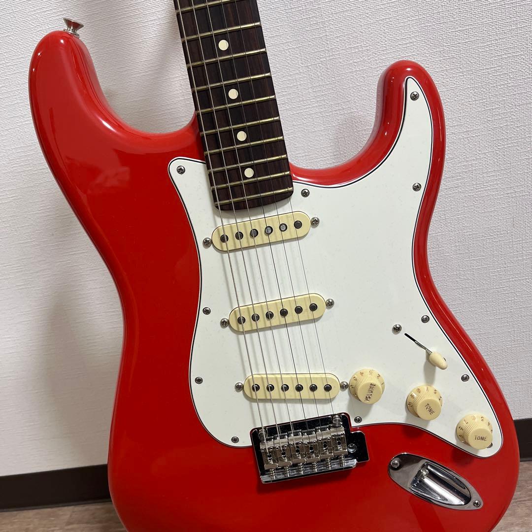 fender stratocaster player2 コーラルレッド