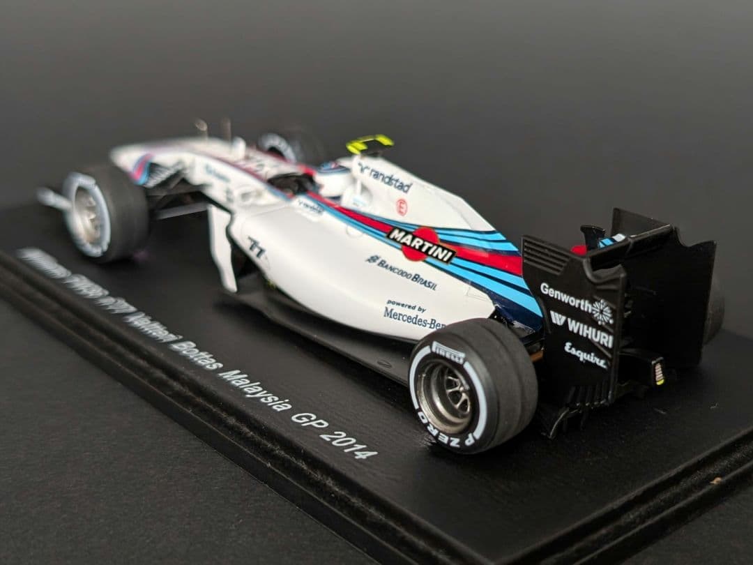 鈴鹿サーキット特注 1/43 ウィリアムズ FW36 V.ボッタス 2014