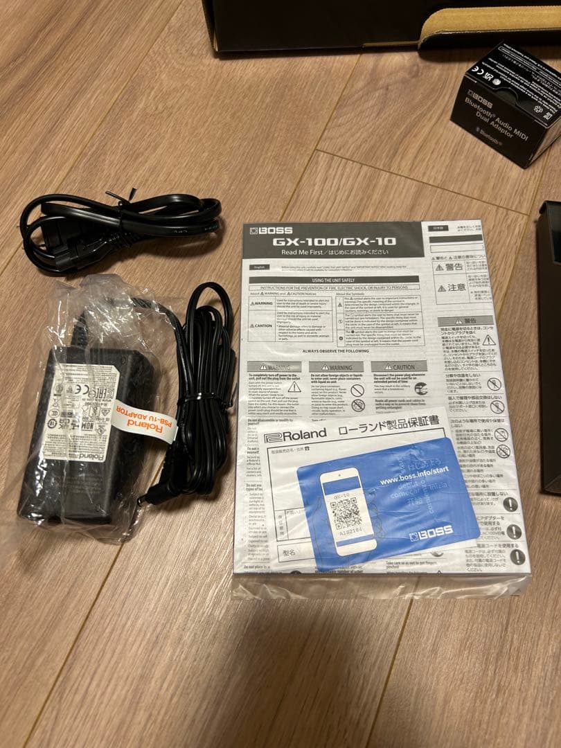 BOSS GX-10 ギターエフェクター　BT-DUAL付き　　美品