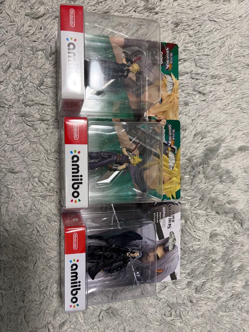 amiibo クラウド　セフィロス　(大乱闘スマッシュブラザーズシリーズ)