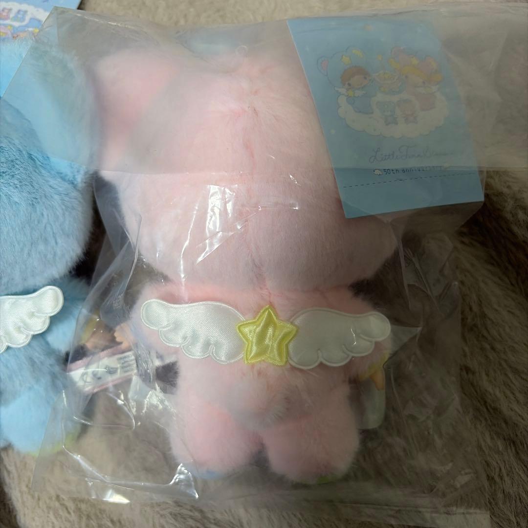 新品タグ ノベルティ付き　キキララ　50周年　マスコットホルダー