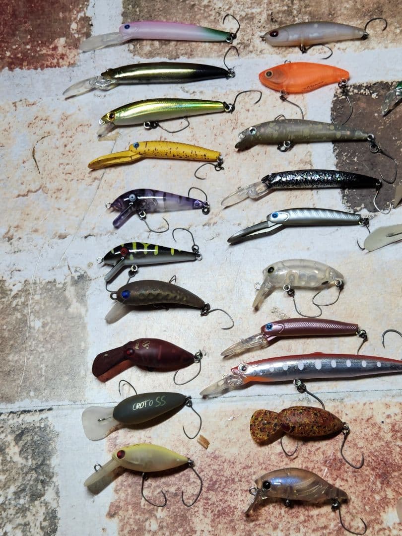 エリアトラウト　管理釣り場 クランク　他50こセット