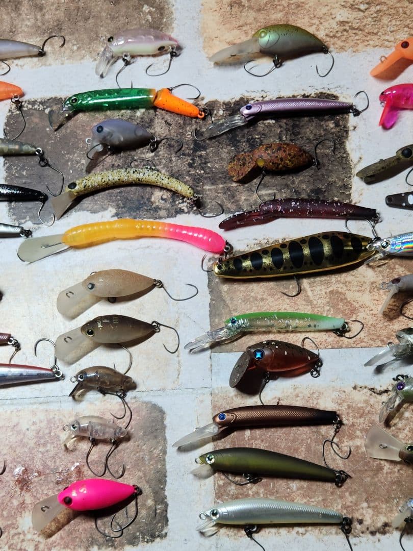 エリアトラウト　管理釣り場 クランク　他50こセット