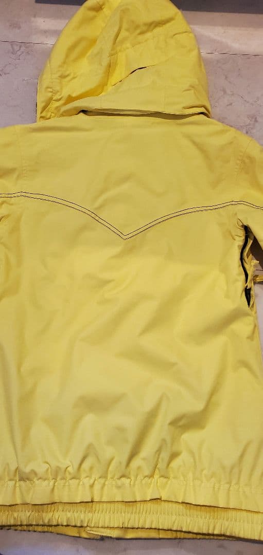 SISTA.J スノーボードウェア 上下セット Sサイズ イエロー×ゼブラ