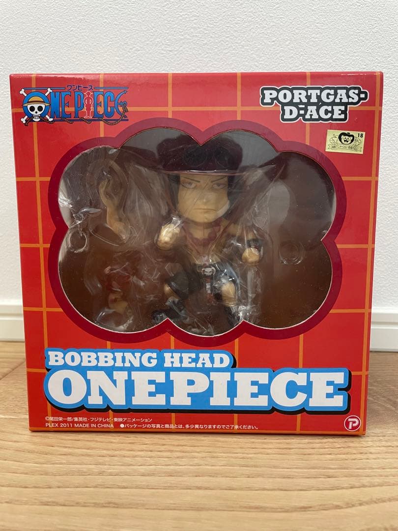 ボビングヘッド ワンピース シリーズ ポートガス・D・エース 完成品フィギュア