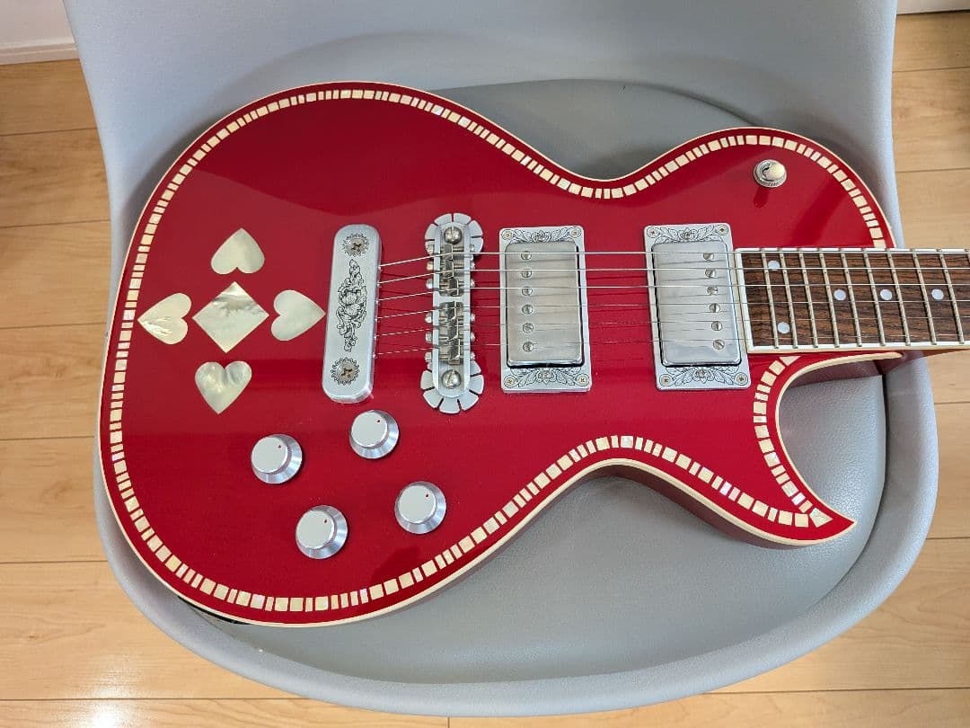 ☆*☆様 Zemaitis A24SU Ruby Heart HC付き