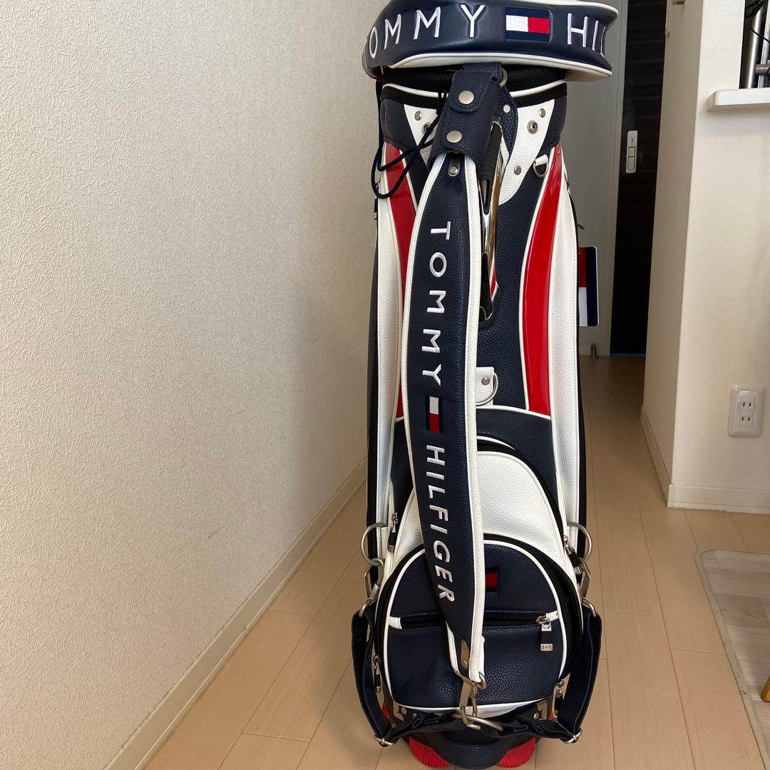 トミーフィルフィガーキャディバックとアイアンカバー