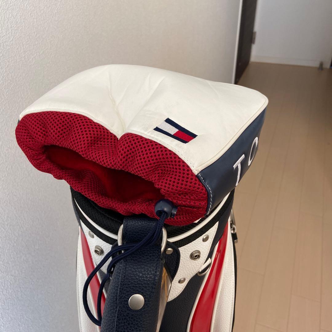 トミーフィルフィガーキャディバックとアイアンカバー