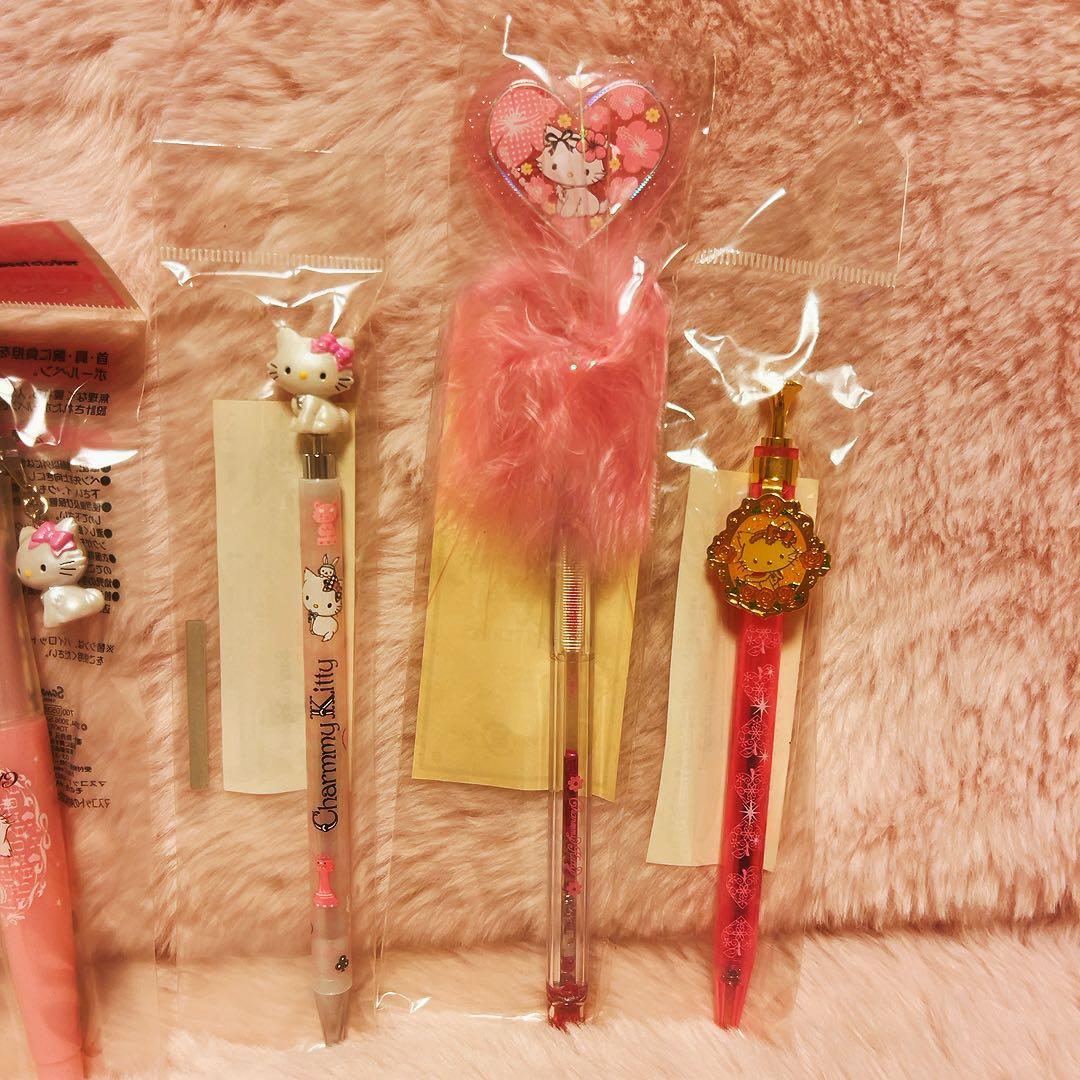 希少レア　チャーミーキティ　ボールペン　シャープペン　まとめ売り　平成レトロ