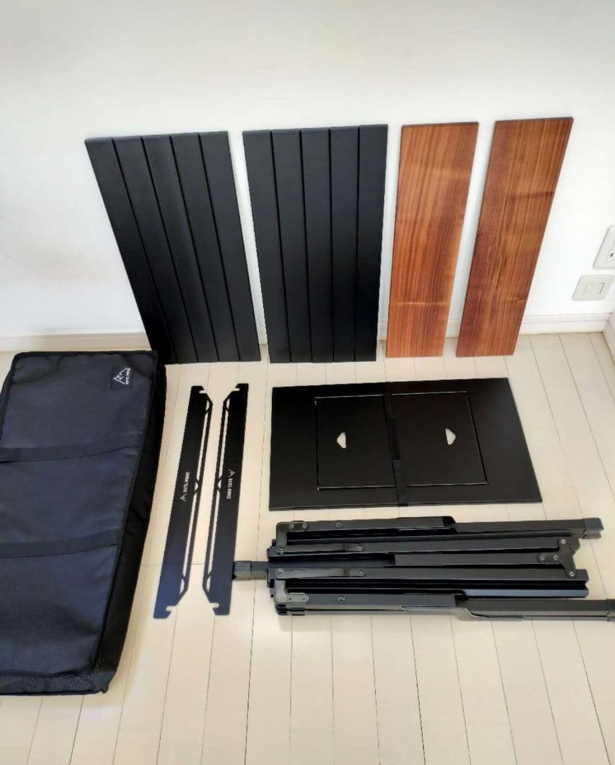 【 美品!! 】ラーテルワークス　ウッドパネルテーブル120　キャンプ 　人気