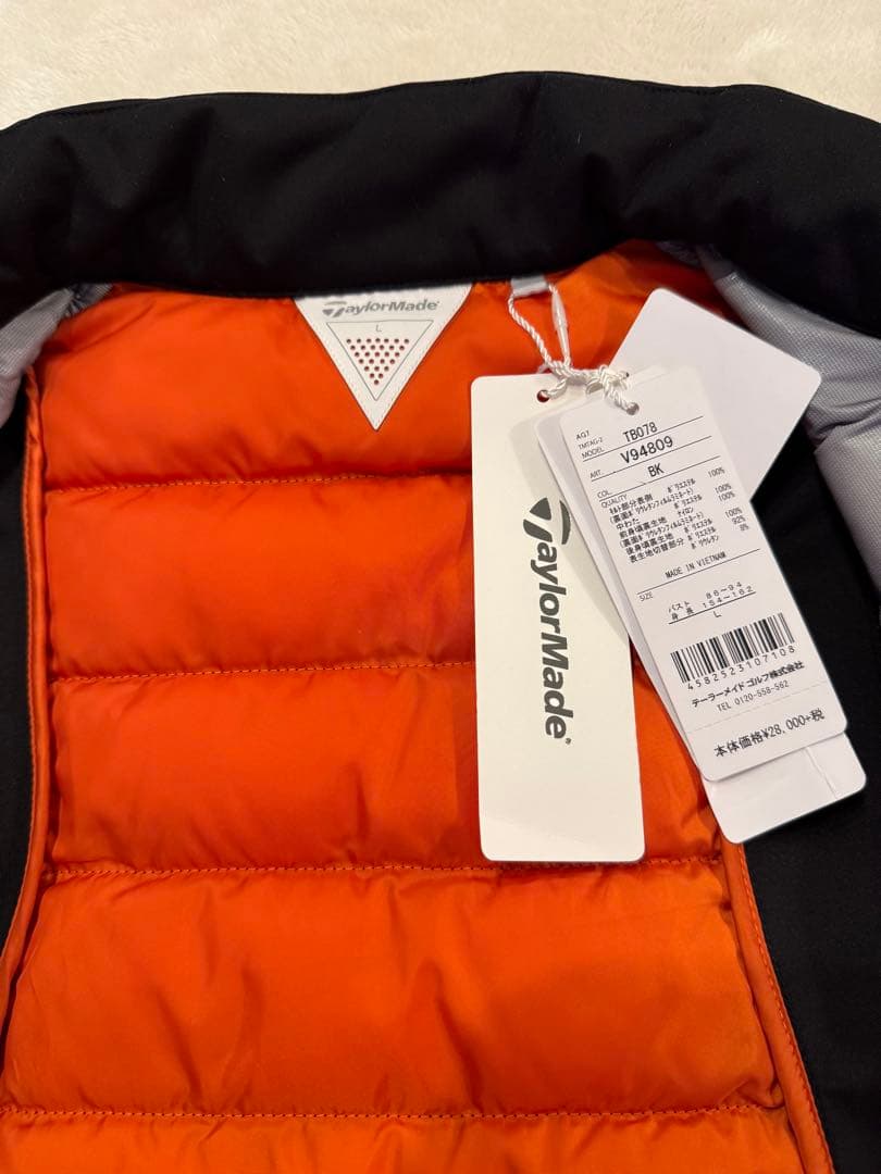 TaylorMade レディース ベスト 194899 ブラック