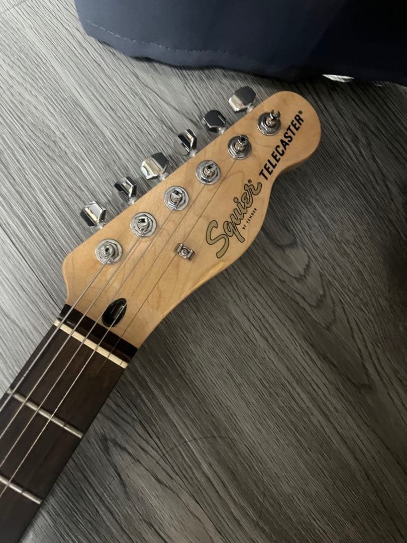 スクワイヤー テレキャスターデラックス バーガンディー