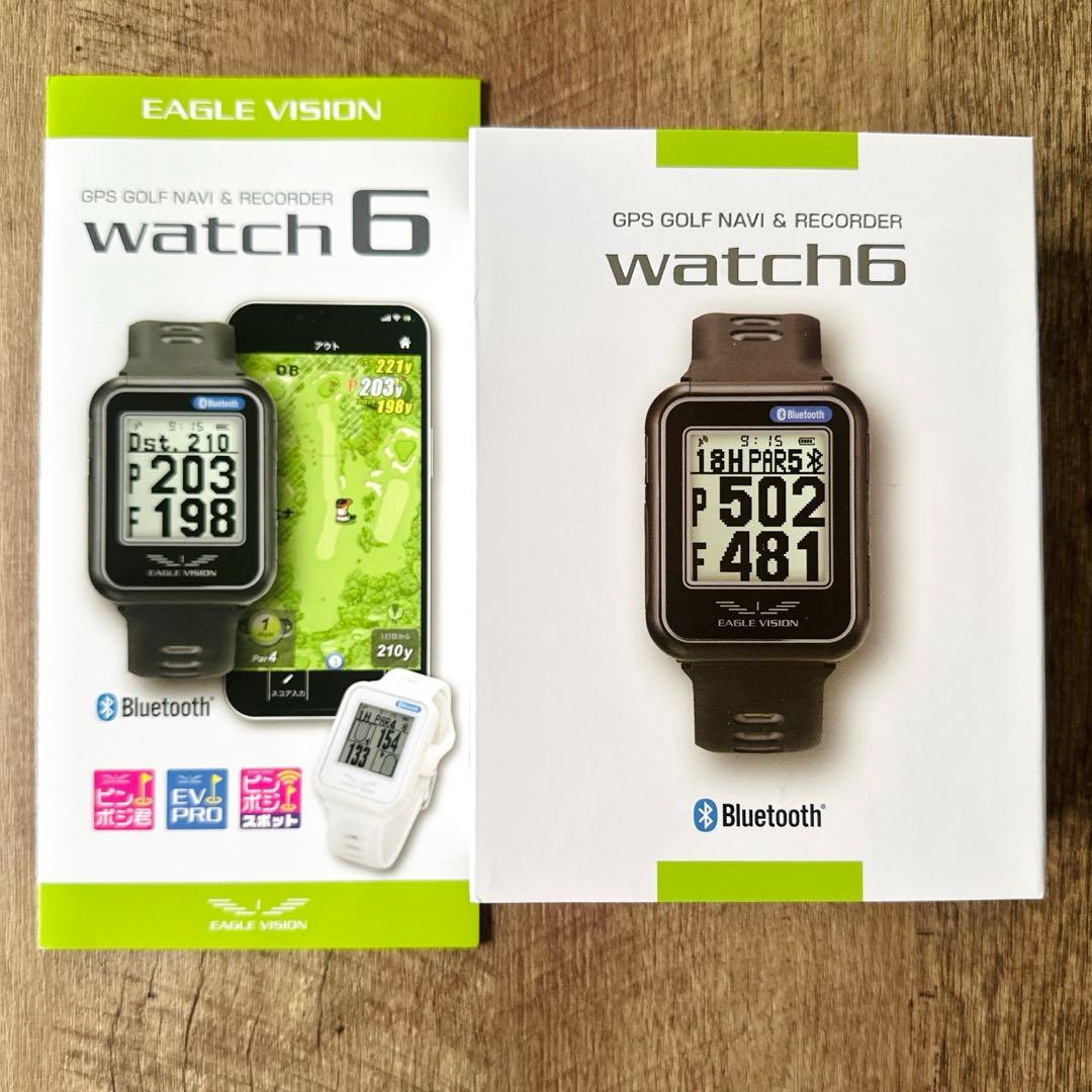 イーグルビジョン ウォッチ6 ブラックGPSナビ EV-236