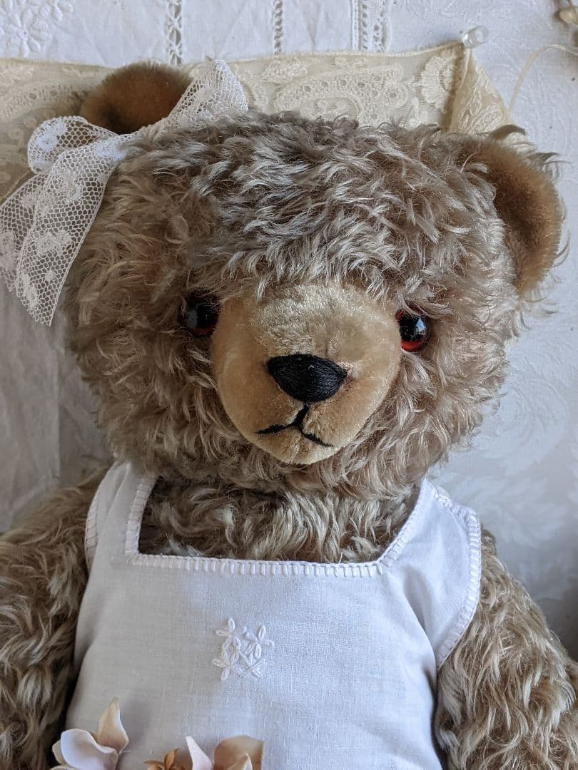 【g】アンティークベア　アンティークテディベア　大きなハーマン