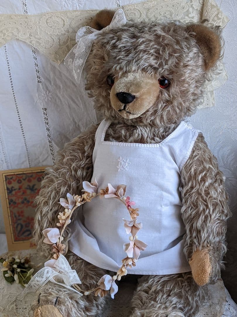 【g】アンティークベア　アンティークテディベア　大きなハーマン