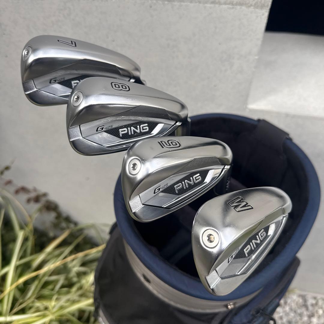 PING G425(7-PW)4本 アイアンセット MCI-60 フレックス　R
