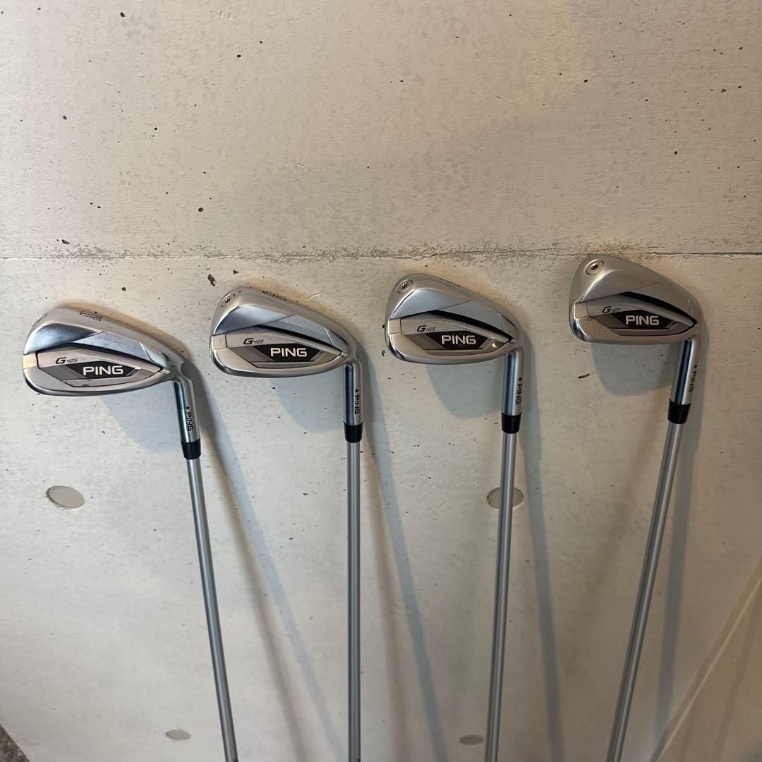 PING G425(7-PW)4本 アイアンセット MCI-60 フレックス　R
