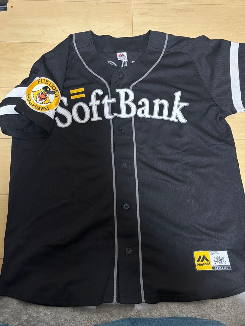 福岡ソフトバンクホークス 柳田悠岐 ユニフォーム ビジター L