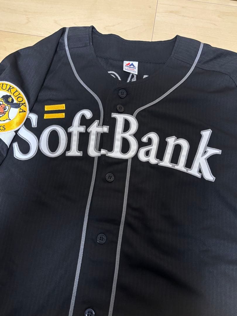 福岡ソフトバンクホークス 柳田悠岐 ユニフォーム ビジター L