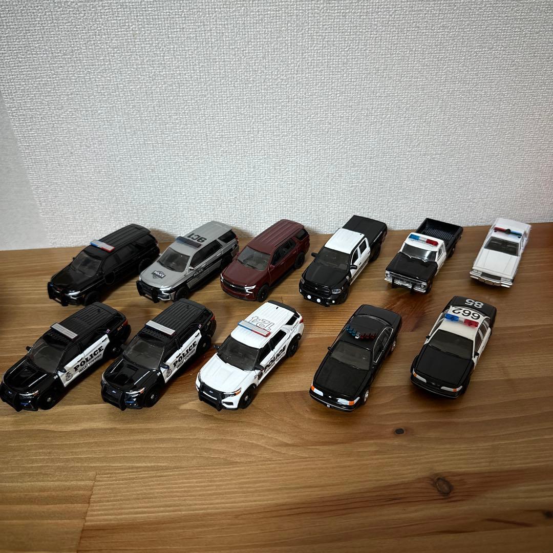 GREENLIGHT 1/64　パトカー　11台まとめ売り