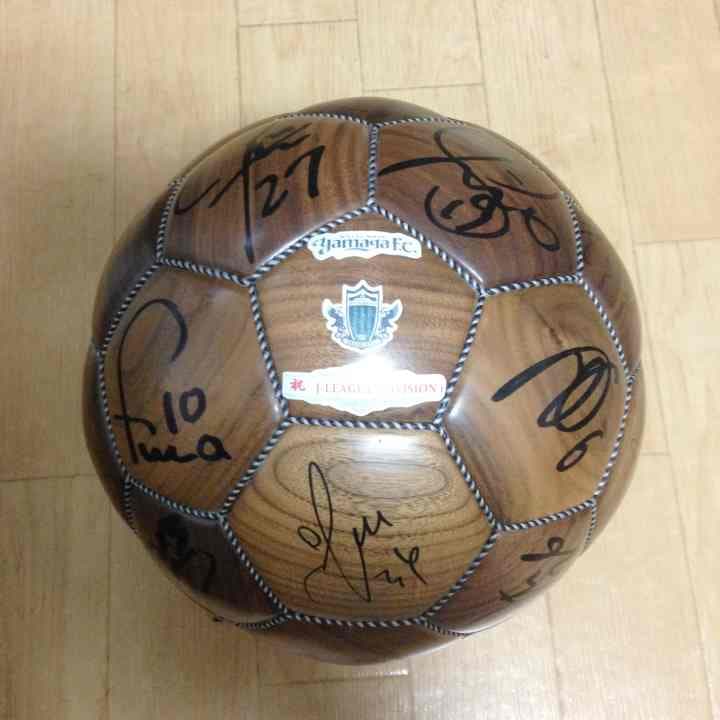 松本山雅Ｊ１昇格記念！木製サインボール