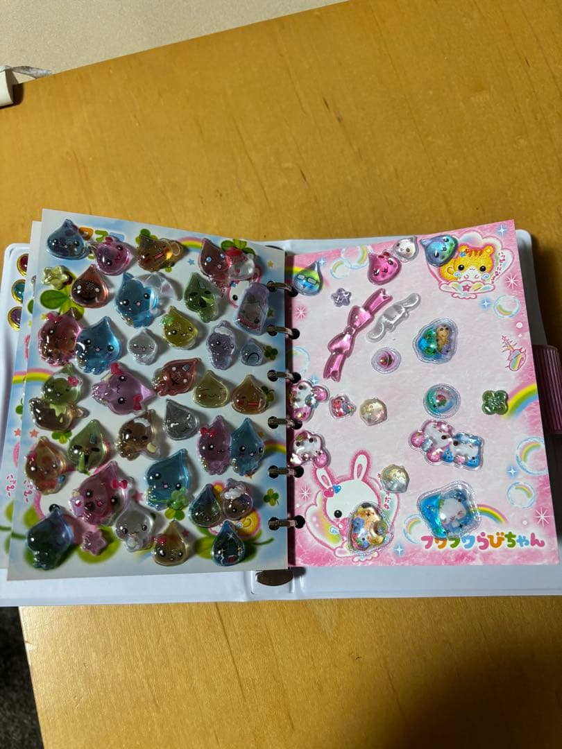 シール帳　ボンボンドロップシール　ウォーターシール