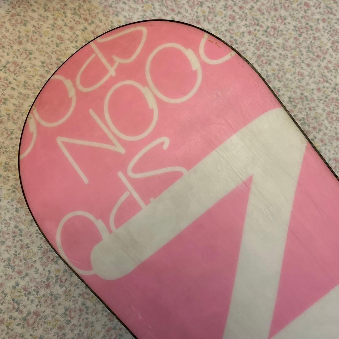 SPOON スノーボードビンディング付き140