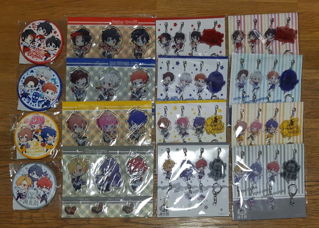 ヒプノシスマイク　スイパラ　アクリルチャーム　缶バッチ　コンプリートセット