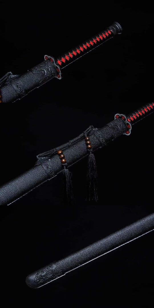 紅梅唐刀-高性能マンガン鋼 古兵器   武具　刀装具　日本刀　模造刀   居合刀