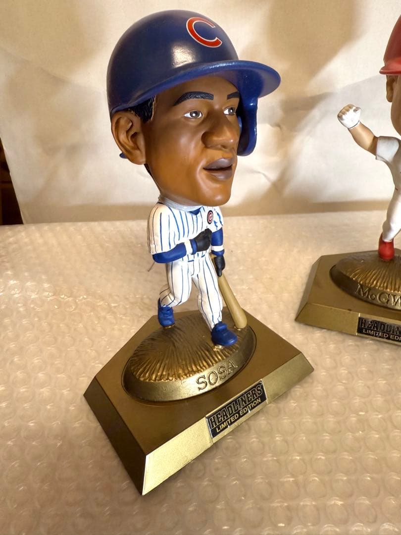 年代物ベースボールフィギュア 2個セット