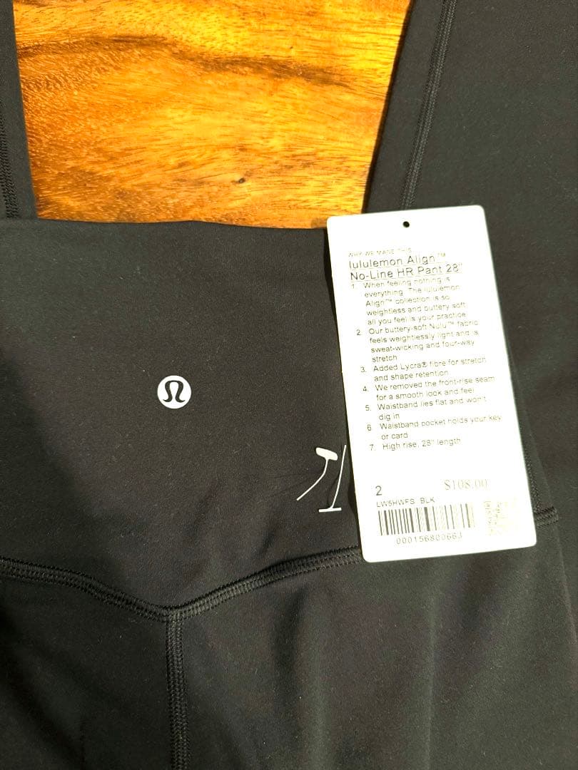 ヨガ・ピラティス Lululemon Align No Line HR Pant 28
