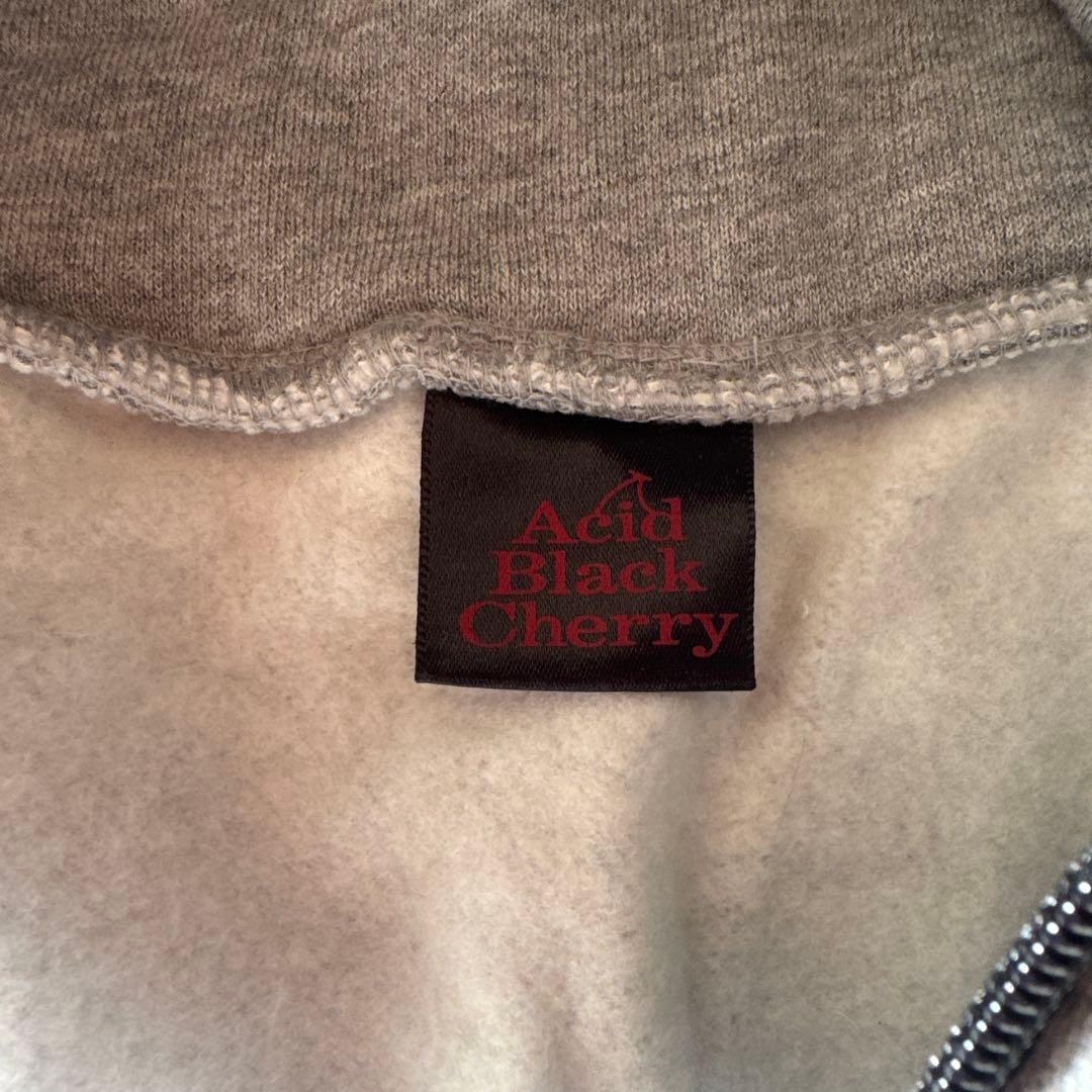 AcidBlackCherryボリュームネックパーカーグレー