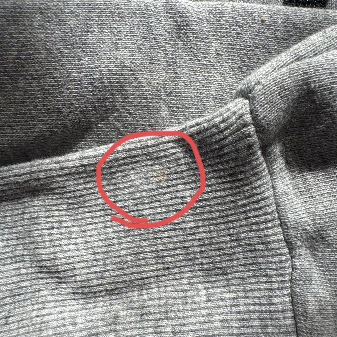 AcidBlackCherryボリュームネックパーカーグレー