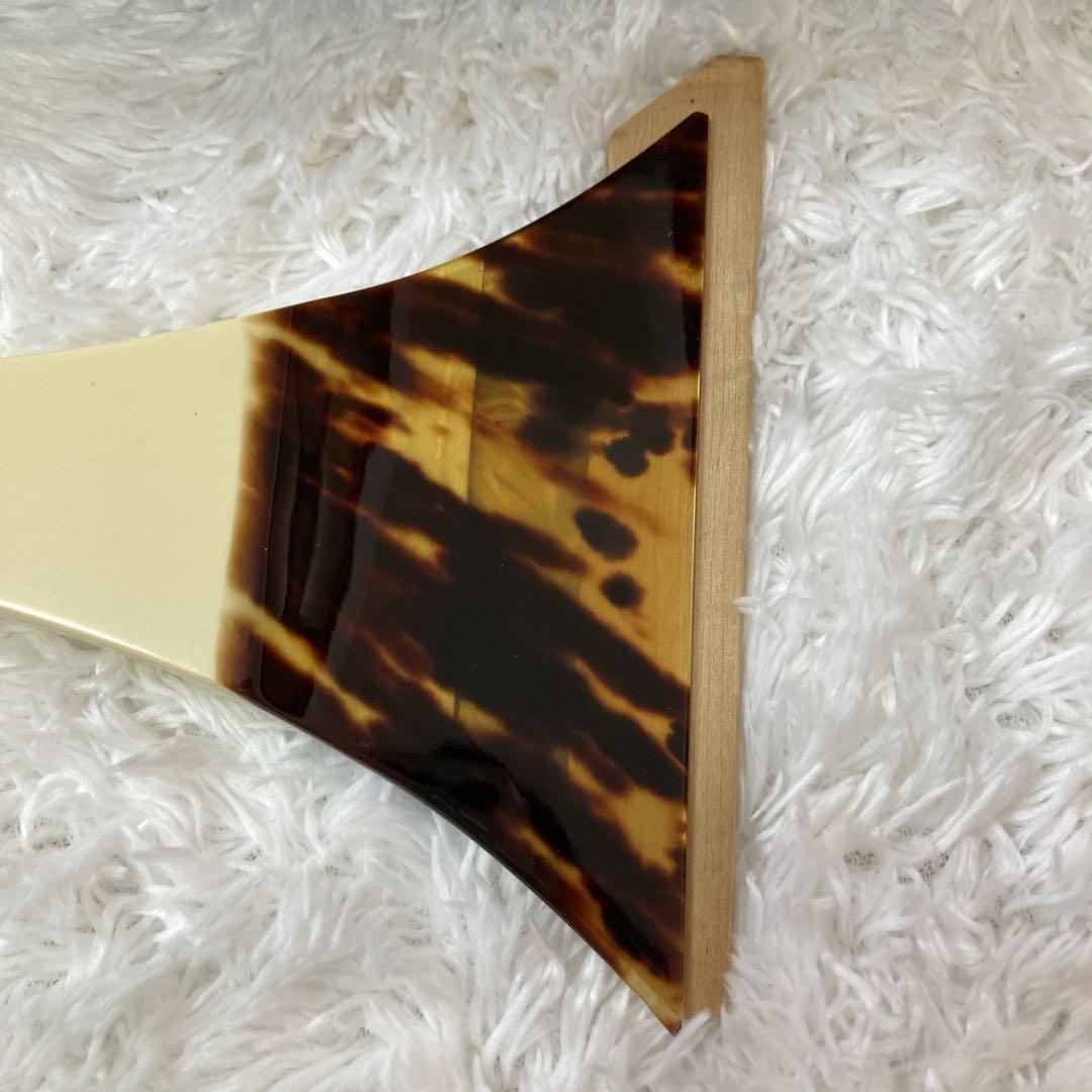 三味線　細棹　短棹　ベッコウ撥　セット　破れなし　べっこう