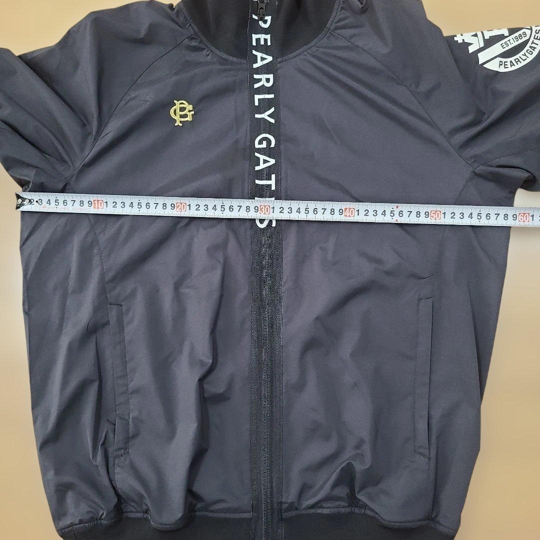 PEARLY GATES フルジップジャケット ブラック サイズ5