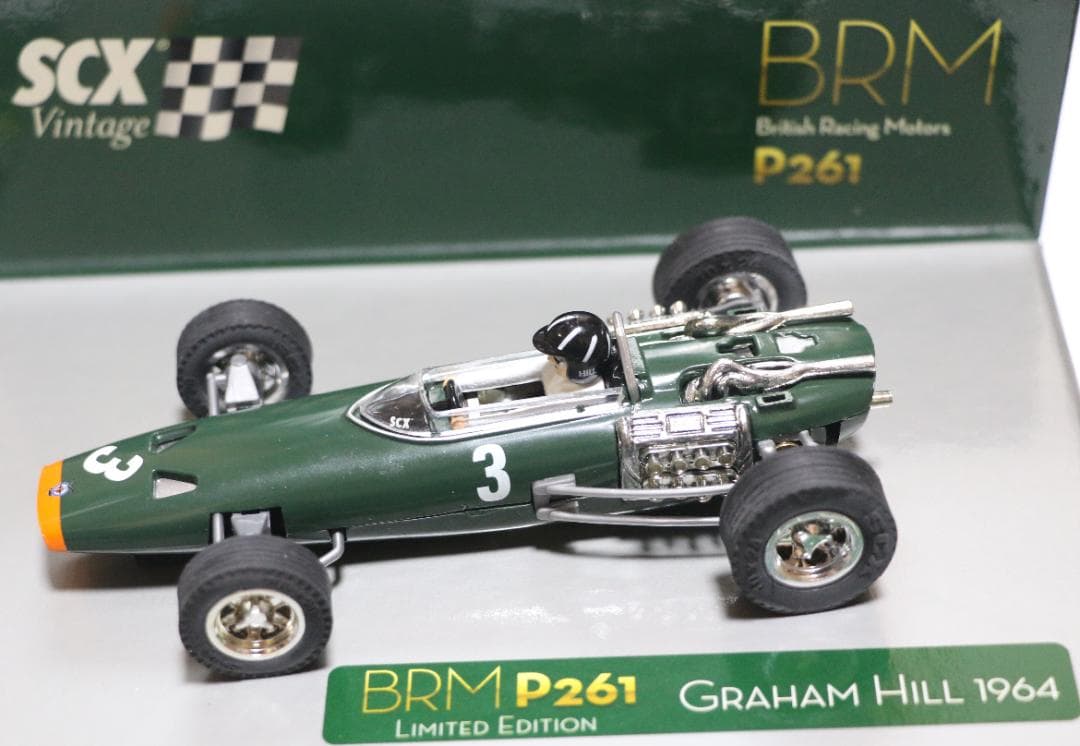 超希少SRC製　BRM P261　1964　G・ヒル　1/32　スロットカー