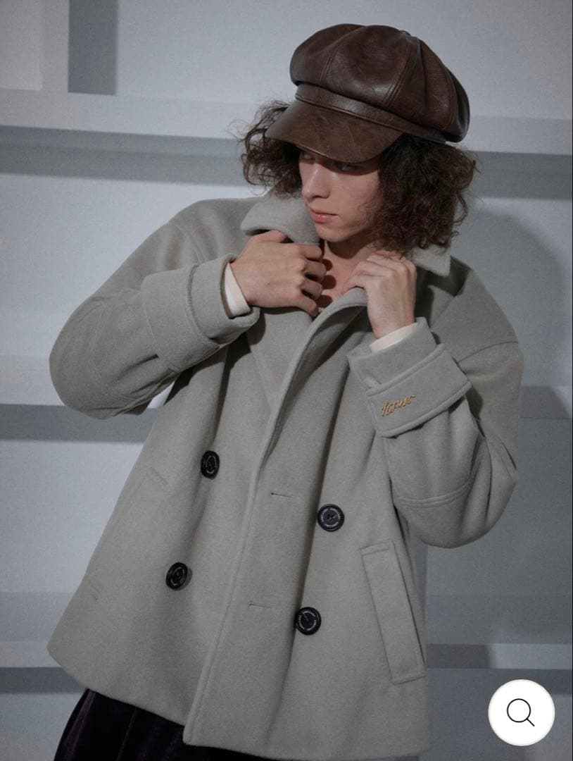 【新品・未使用！】Armillary 末吉秀太 ダブルPコート アイボリー