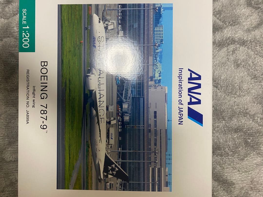 ※スタンドなし　ANA Boeing 787-9 1:200 スケール
