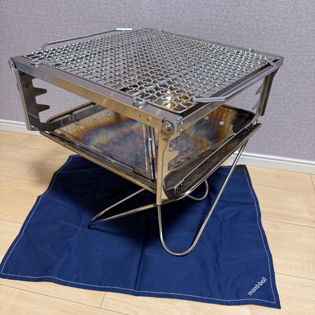 スノーピーク 焚火台M peak グリルブリッジ 焼アミPro.M