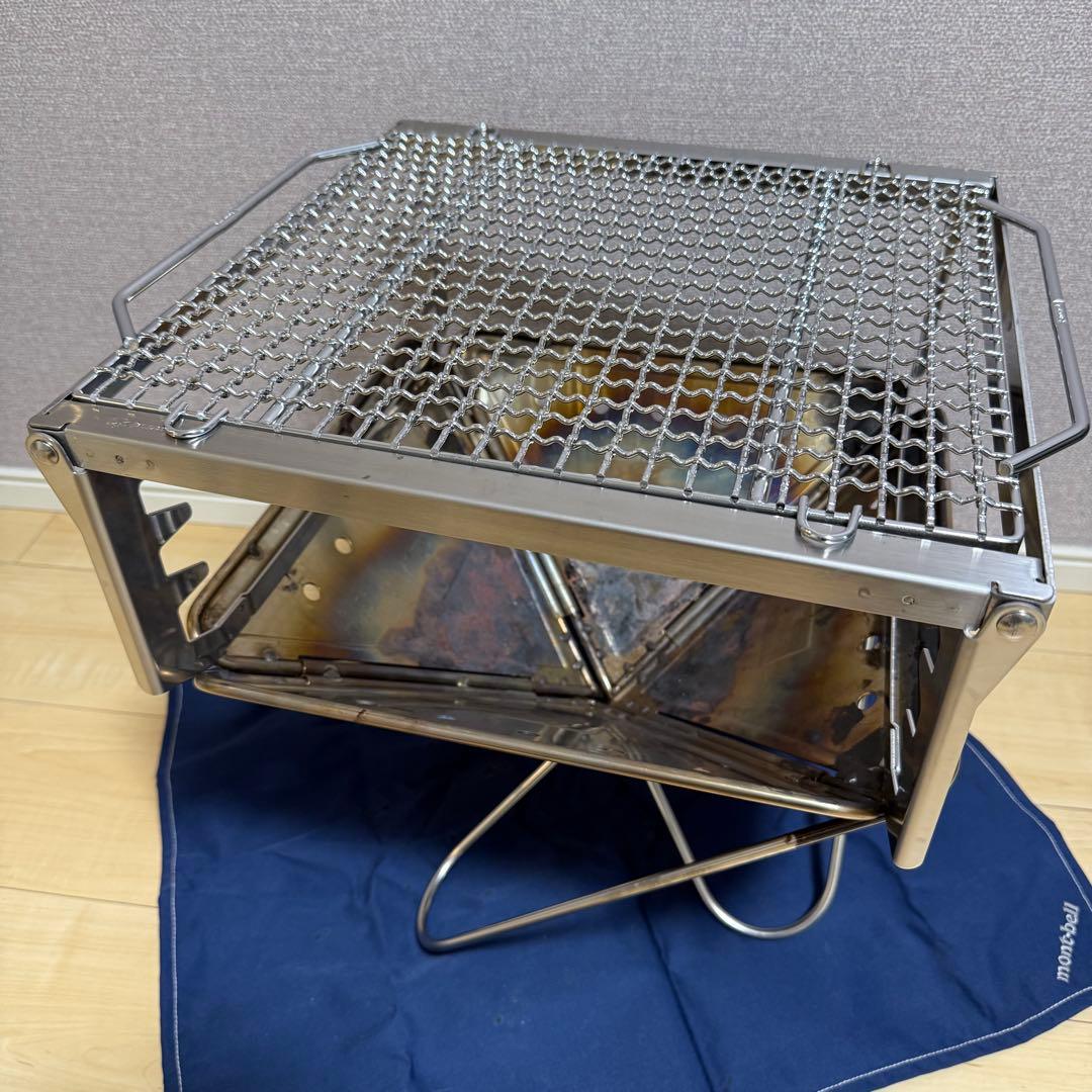 スノーピーク 焚火台M peak グリルブリッジ 焼アミPro.M