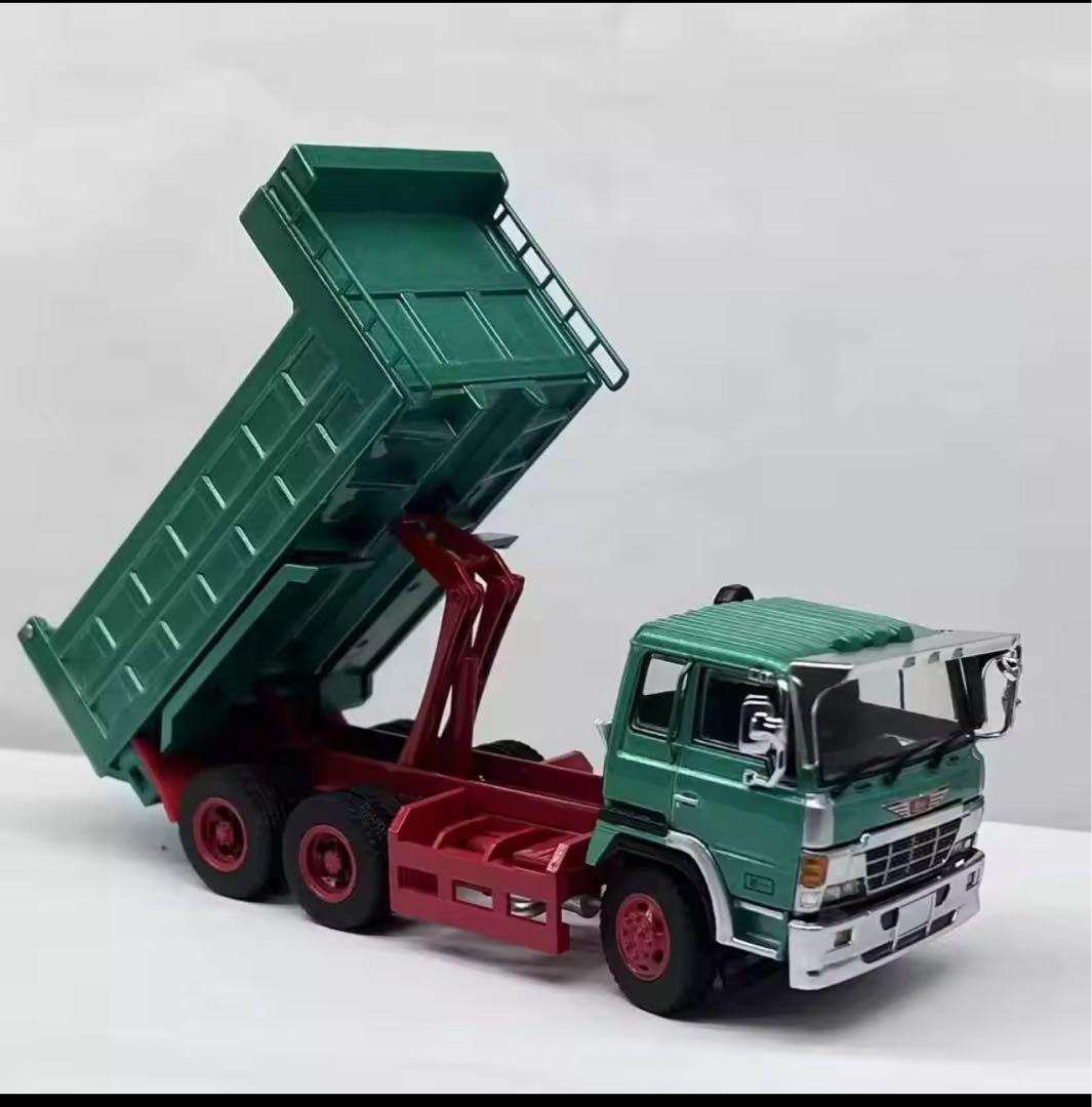 DBGT 1/64 日野 スーパードルフィン ダンプ トラック グリーン 緑