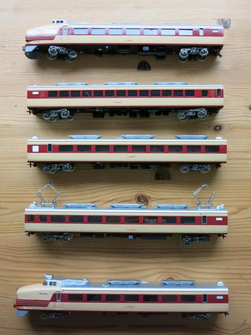カツミ　HOゲージ　クハ181他5両セット　動作未確認